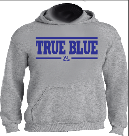True Blue Hoodie/Sweatshirt